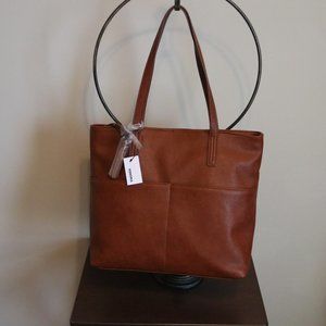 Sonoma Leather Tote Purse